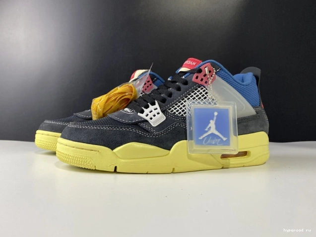 AIR OFF 4 NOIR JORDAN RETRO UNION DC9533-001 0924